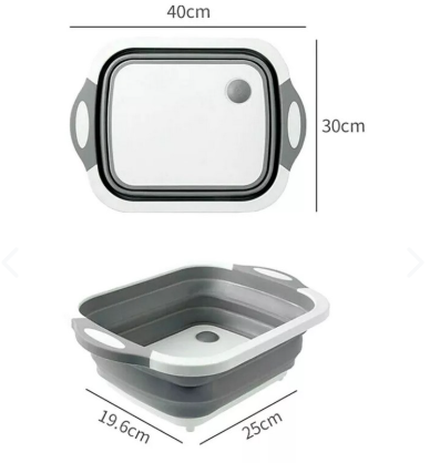 Tabla de Picar Plegable 3 en 1