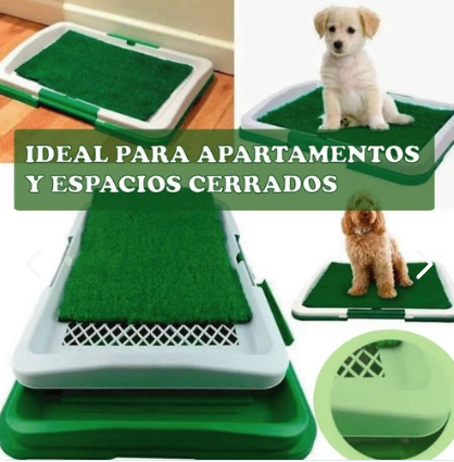 BAÑO ECOLÓGICO Y PORTÁTIL PARA PERROS