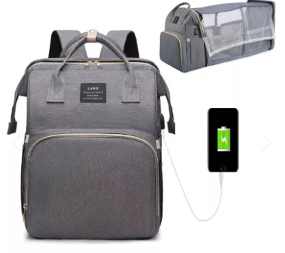 Nido Urbano 3 en 1 – Mochila Cuna & Mudador