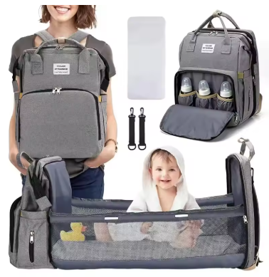 Nido Urbano 3 en 1 – Mochila Cuna & Mudador