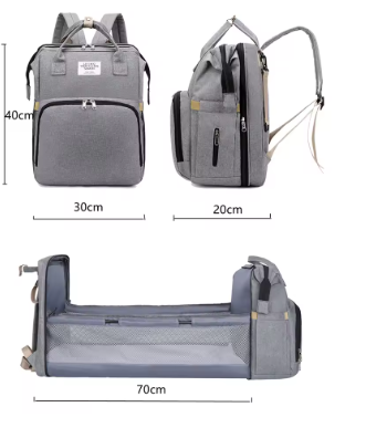 Nido Urbano 3 en 1 – Mochila Cuna & Mudador