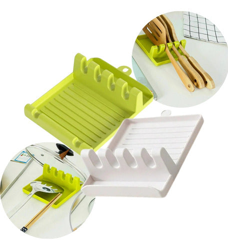Soporte de pared para utensilios de cocina 🥄