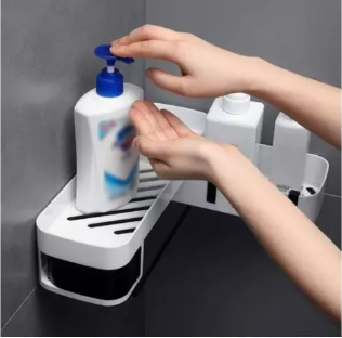 Estante Esquinero Baño  Jabon Shampoo